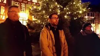 Frohsinn B&uuml;chig - Markt und Stra&szlig;en stehen verlassen
