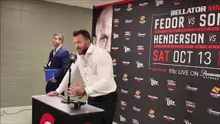Ryan Bader at Bellator 208 Post Fight Press Conference
