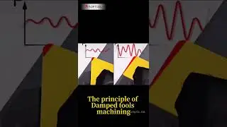 How Anti-Vibration Boring Bars Work | Damping Tool Principle Explained #cnc #automobile #machine
