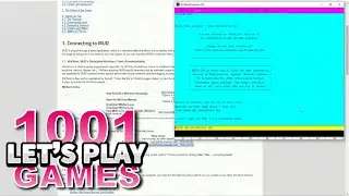 MUD (TELNET) - Let's Play 1001 Games - Episode 562