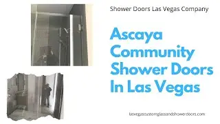 Ascaya Community Shower Doors - A Cutting Edge Glass & Mirror