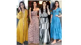 Kriti Sanon Maxi Dress Collection/Must Watch/Please Subscribe #shorts#ytshorts#kritisanon