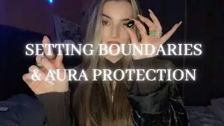 Рейки ASMR | Установка границ и защита ауры | Мягкая речь, кристаллы, исцеление ауры, аффирмации