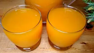 عصير #مشمش طبيعي منعش سهل وسريع صحي ولذيذ 💯 🔝🧡🧃#مشروبات_منعشه_للصيف