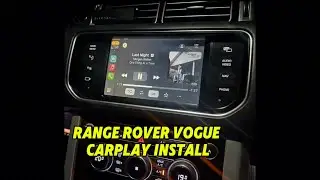 FITTING CARPLAY INTO L405 RANGE ROVER VOGUE! Game Changer!