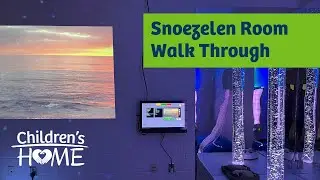 Children's Home of York Sensory Room Walk Through - The Snoezelen® Room