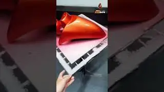 🔥 Sparkling Gold &times; Bright Red &times; Chameleon | Stunning Custom Bike Paint Job | Samurai Paint