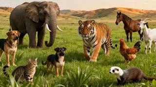 Lovely animal moment. Camel. Ngan. Duck. goose. hippo. Ostrich. Monkey.. Weasel. Animal Moments TV