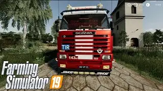 Scania 143M truck for Farming Simulator 2019 | FS 19 Mod Review