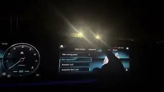 How to change the ambient interior lighting on a Mercedes Maybach GLS 600