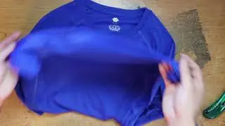 Raw Unboxing MoFiz Men's Rashguard Swim Shirts, UPF 50+ Loose Fit Short Sleeve Shirt, UV Cool Dry fi