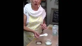 Mixing Milk Paint