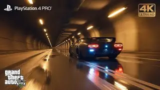 (PS4)Pro Roadtrip from North chumash to Grand senora desert in GTA 5