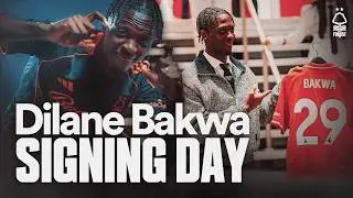 Dilane Bakwa's First 24 Hours at Forest! ✍️ | Signing Day Behind The Scenes 🎥