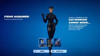 CATWOMAN COMIC BOOK OUTFIT SKIN RETURN RELEASE DATE IN FORTNITE ITEM SHOP 2026!