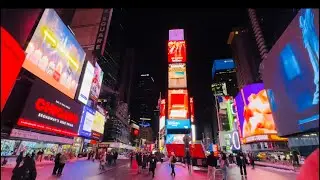 🇺🇸USA New York Time Square vlog ￼