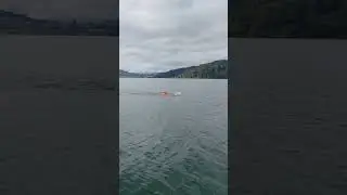Are you scared of not seeing the ground in open water? #swimming