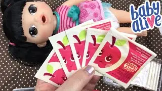 Unboxing Vintage Baby Alive Apple and Orange Doll Juice Mixes