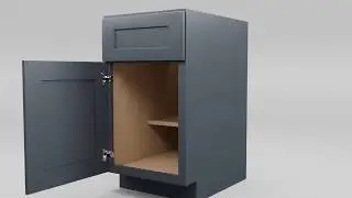 Castle - Grey Shaker RTA Cabinets from WalcraftCabinetry.com