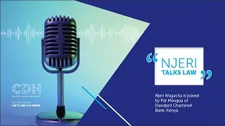 Njeri Wagacha talks to Pat Mbugua of Standard Chartered Bank Kenya Limited