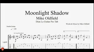Moonlight Shadow - Guitar Tutorial + TAB