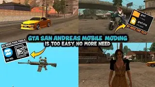 Gta San Andreas Android Mobile Modding Is Too Easy No more need (Gta IMG Tool) (Txd Tool)