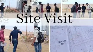 How Civil engineer work on site | 🔥Site visit 🔥| Civil Engineering | PTS CAD EXPERT