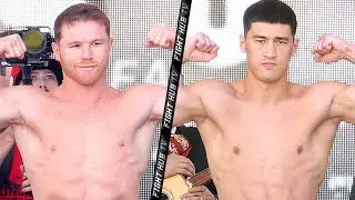 CANELO ALVAREZ VS DMITRY BIVOL FULL DAZN PPV WEIGH-IN AND FACE OFFS