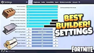 *NEW* BEST CONTROLLER SETTINGS! Aim LIKE NINJA! Build LIKE MYTH!