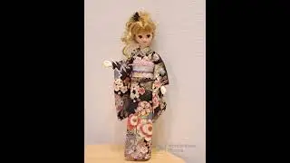 Japanese Licca-chan handmade kimono