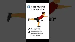 Rutina tren inferior en casa sin material. #fitness #ejercicio #ejercicioencasa #salud