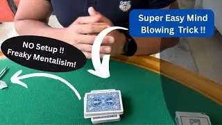 The Easiest Insane Card Trick!!