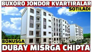 BUXORO JONDOR KVARTIRALAR SOTILADI BONUSGA DUBAY MISRGA CHIPTA YUTIB OLISHINGIZ MUMKUN😱