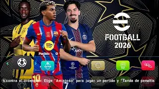 🔥eFootball PES 2026 (PPSSPP)✅  Download MEDIAFIRE LINK DIRETO NOVAS TRANSFER&Ecirc;NCIAS E FA&Ccedil;ES REALISTAS
