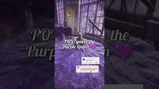 Requested! POV You're the Purple Queen #aesthetic #fashion #viralvideo #trending #bts #korean #queen