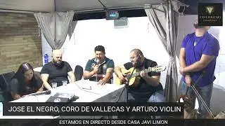 DIRECTO CON JOSE Y CORO DE VALLECAS Y ARTURO VIOLIN