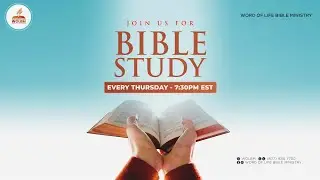 BIBLE STUDY | JESUS: OUR EXAMPLE OF SERVANTHOOD