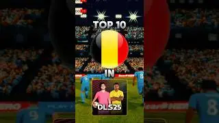 DLS 25 Best Belgium Players #dls25 #newratings #dls25newupdate #biggestupdate #kdb #kevindebruyne