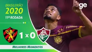 SPORT 1 X 0 FLUMINENSE | MELHORES MOMENTOS | 11&ordf; RODADA BRASILEIR&Atilde;O 2020 | ge.globo