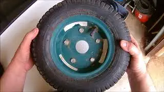Sandusky Garden Utility Cart PART 3 - replacement Wheels/Tires