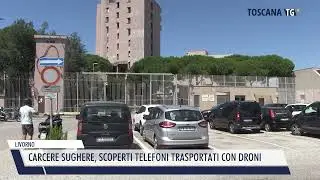2026-01-13 LIVORNO - CARCERE SUGHERE, SCOPERTI TELEFONI TRASPORTATI CON DRONI