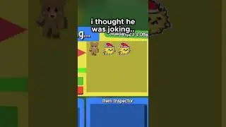 Он дал мне этот предмет в Bee Swarm Simulator..