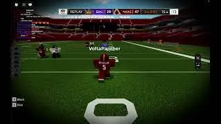 Touchdown from kickoff return (I took ankles)