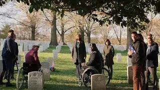 True Story! Everyone Gathers And Honors The Fallen Soldier After Fighting For America