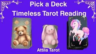 🧸🐇🦄 Pick a Card Tarot | Teddy Bear, Bunny or Unicorn? | Timeless Tarot Reading