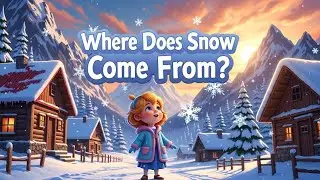 Where Does Snow Come From | Fun Science Facts For Kids | Kidz Curious