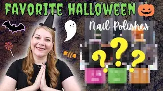 Top 10 Favorite Halloween Nail Polishes || Fall 2022