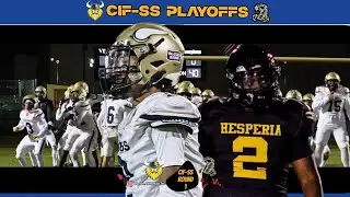 MORENO VALLEY VS HESPERIA | CIF-SS ROUND1 PLAYOFFS