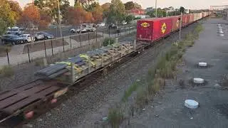 Pacific National NR96 NR28 NR102 4MB4 train Sunshine