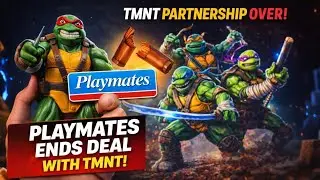 Breaking Playmates toys to end their partnership with Teenage Mutant Ninja Turtles by Dec 31st 2026